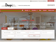 Tablet Screenshot of deapi.es